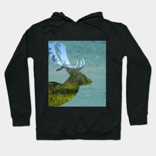 Camouflaged Deer Hoodie